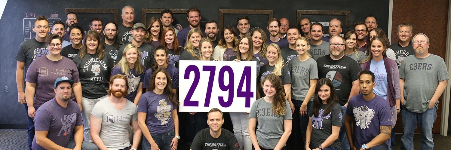 E3 team celebrating Inc. 5000 nomination